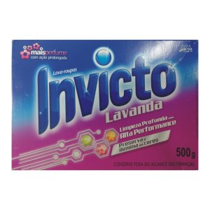 LAVA ROUPAS PO INVICTO LAVANDA 500G