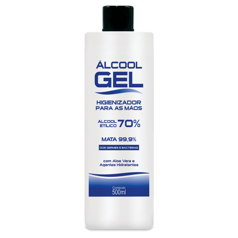 ALCOOL GEL P/ MAOS BEDRAN 70% 500ml
