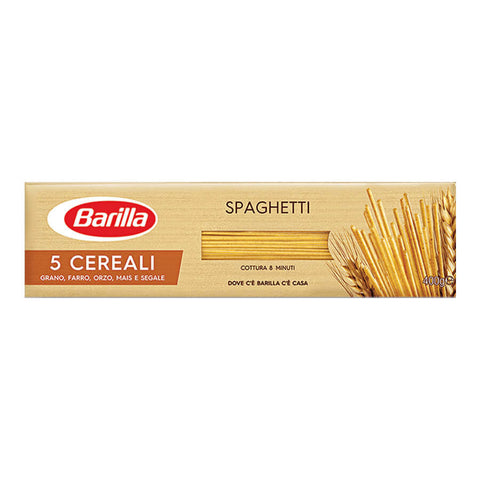 MACARRÃO BARILLA SPAGHETTI 5 CEREALI 400g