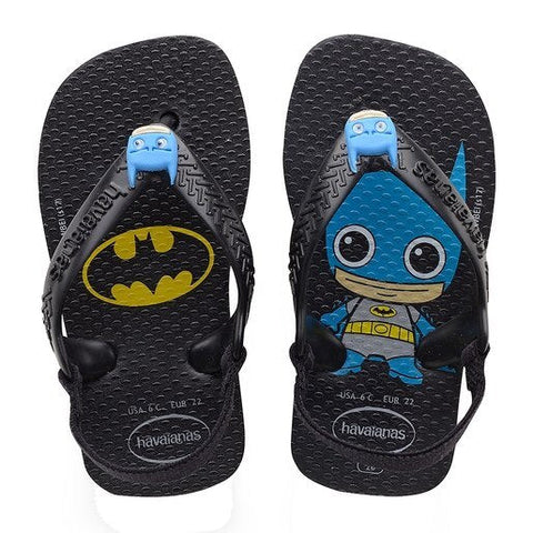 HAVAIANAS  NEW BABY HEROIS PRETO/PRETO 20