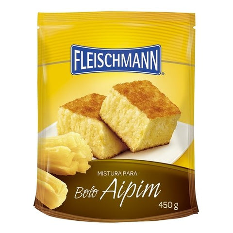 MISTURA BOLO FLEISCHMANN AIPIM 450G