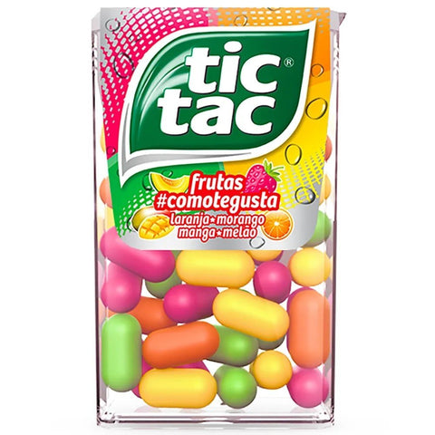 BALA TIC TAC FRUTAS 16G