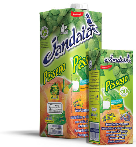 SUCO JANDAIA PESSEGO 200ml