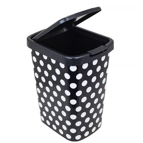 LIXEIRA ARQPLAST LABEL POA CLICK PRETA 9L