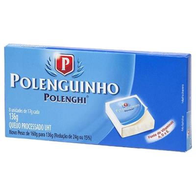 QUEIJO POLENGUINHO C/8 136G