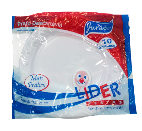 PRATO DESC LIDER JUNIOR 21CM C/10