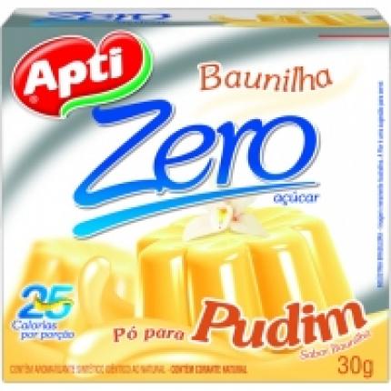 PUDIM APTI BAUNILHA ZERO 30g