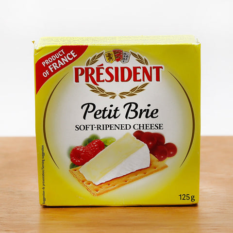 QUEIJO PETIT BRIE PRESIDENT 125g