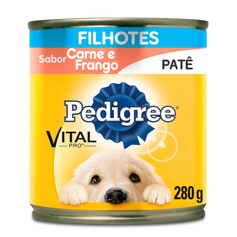 RACAO PEDIGREE JUNIOR CARNE FRANGO LT 280G