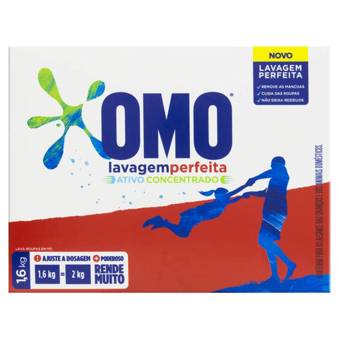 LAVA ROUPAS PO OMO LAV PERFEITA 1,6kg