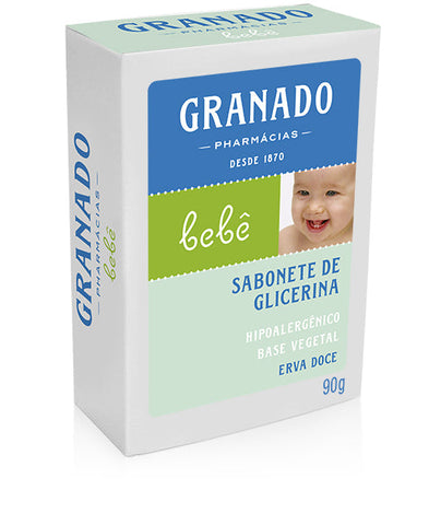 SABONETE GRANADO BEBE ERVA DOCE 90G