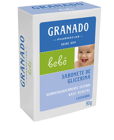 SABONETE GRANADO BEBE LAVANDA 90G