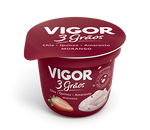 IOG VIGOR 3 GRAOS ZERO ACUCAR MORANGO 100g