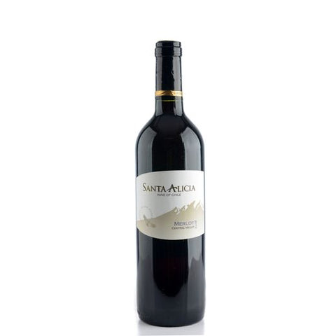 VINHO SANTA ALICIA MERLOT TINTO SECO  750ML