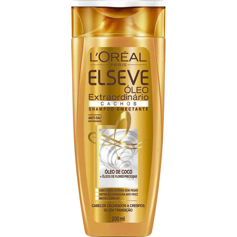 SHAMPOO ELSEVE OLEO EXTRAORDINARIO CACHOS 200ML