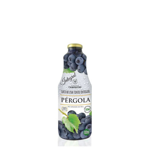 SUCO UVA PERGOLA TINTO INTEGRAL VD 500ML
