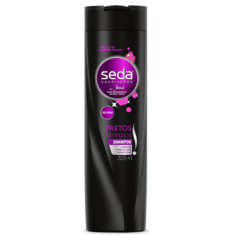 SHAMPOO SEDA PRETOS LUMINOSOS OLEO 325ML