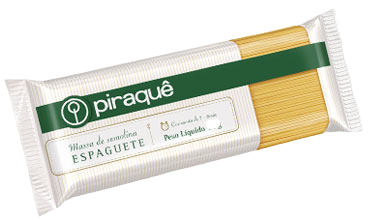 MASSA PIRAQUE SEMOLA ESPAGUETE 500g