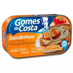 SARDINHA GOMES DA COSTA TOMATE PICANTE 125G