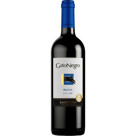 VINHO S PEDRO GATO NEGRO MERLOT TINTO SECO 750ML