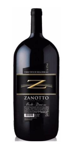 VINHO ZANOTTO TINTO DEMI SEC 2L