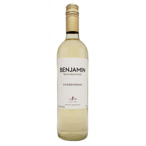 VINHO BENJAMIN  NIETO SENETINER CHARDONNAY BRANCO SECO 750ML