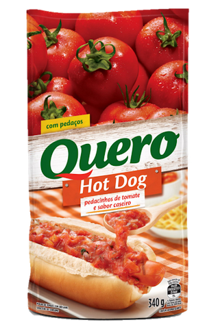 MOLHO TOMATE QUERO HOT DOG SH 340g